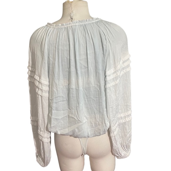 free people intimately all tucks bodysuit sz- xs - Picture 3 of 5